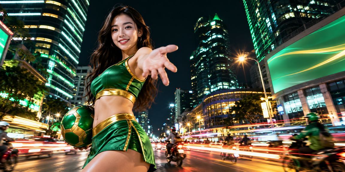 Không gian giải trí neon tại Hà Nội gợi nhịp xem thể thao buổi tối
