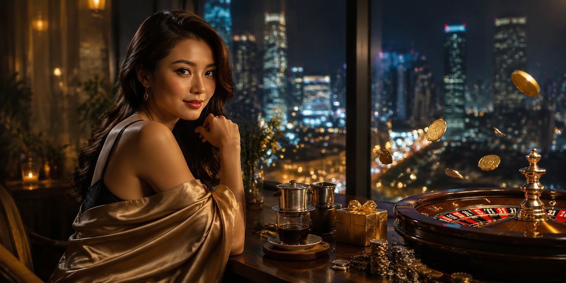 Roulette trong bối cảnh cà phê Hà Nội minh họa danh mục casino th2