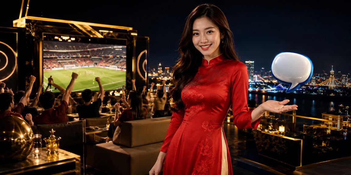 Màn hình cá cược và giải trí tại Việt Nam trong không gian buổi tối